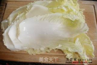 豆腐白菜汤的做法步骤：2