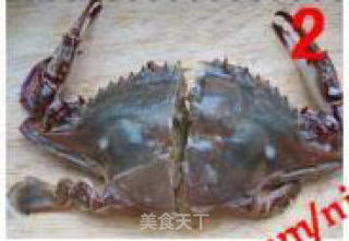 葱姜炒蟹的做法步骤：3