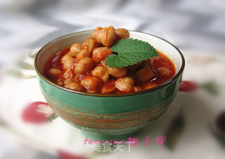 茄汁鹰嘴豆的做法