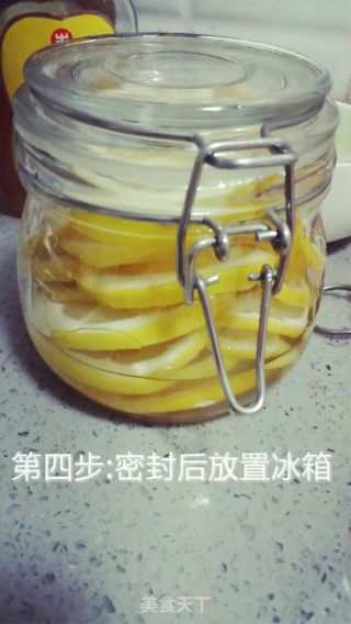 蜂蜜酿柠檬的做法