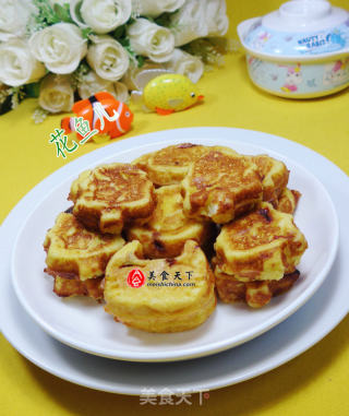 枸杞鸡蛋馒头糕的做法