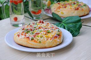 玉米青豆沙拉包的做法