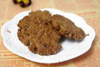 午后健康小零食：红糖燕麦饼干
