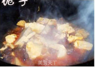 腊味红油豆腐的做法步骤：3