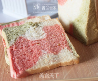 三色土司的做法