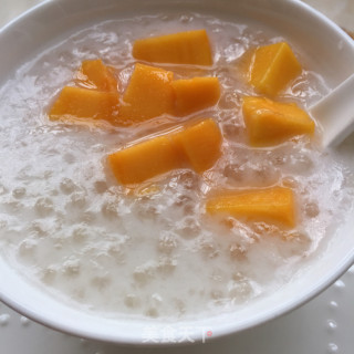 芒果椰汁西米露的做法