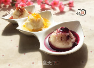 果味三色山药的做法