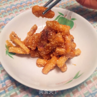 拔丝山药的做法