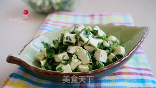香椿拌豆腐的做法
