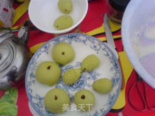 苹果包的做法步骤：2