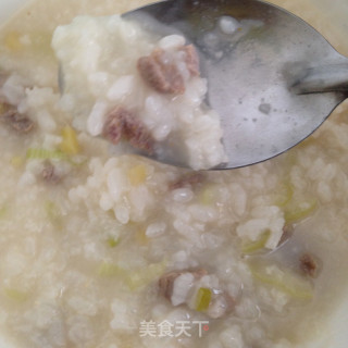 滋补羊肉粥的做法