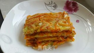 胡萝卜丝饼的做法