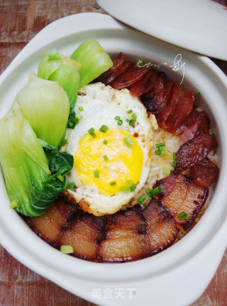 腊味煲仔饭的做法