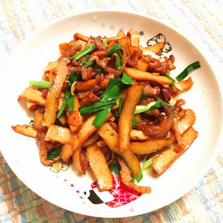 香干炒肉丝的做法
