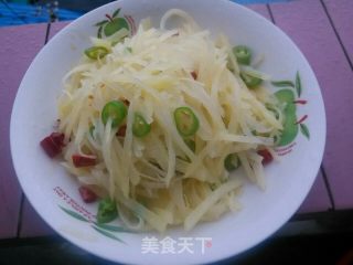 酸辣土豆丝的做法