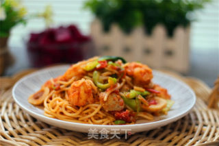 虾油面的做法