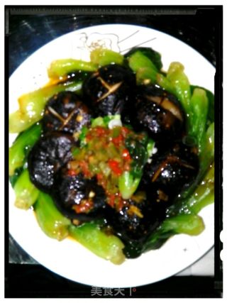 香菇小白菜的做法