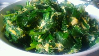 韭菜泼蛋的做法