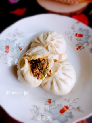 小白菜猪肉包的做法