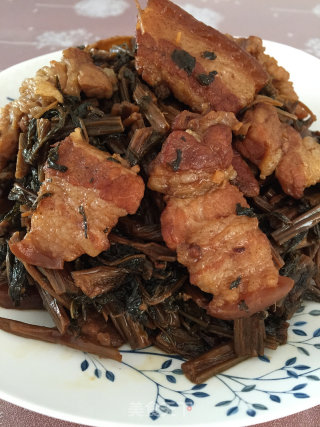 农家菜干扣肉的做法