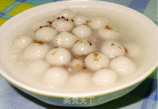 桂花酒酿丸子的做法