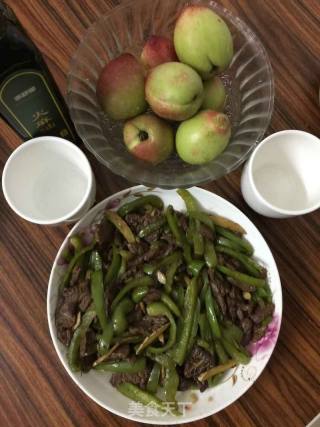 青椒牛肉的做法