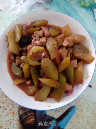 窝笋烧肉的做法