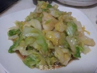清炒圆白菜的做法
