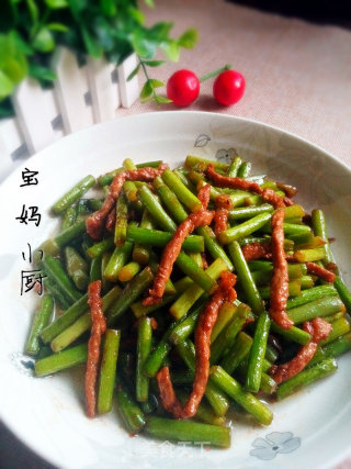 蒜苔炒肉的做法