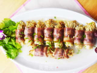 培根金针菇的做法