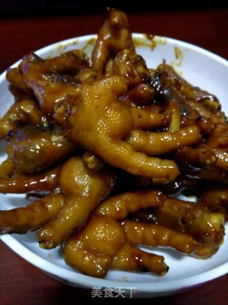 红烧啤酒鸡爪的做法