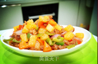 菠萝小酥肉的做法