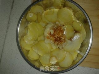 蒜泥土豆的做法