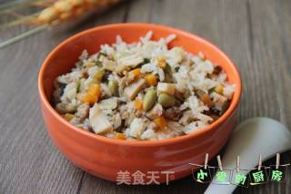猪肉冬笋香米饭