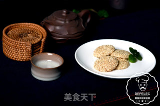 德普烤箱食谱——芝麻薄饼的做法