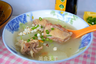 冬瓜薏米老鸭汤的做法