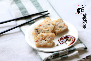 腊味萝卜糕的做法