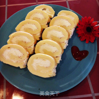 戚风蛋糕卷的做法