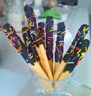 巧克力手指饼干的做法