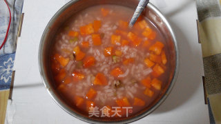 胡萝卜绿豆粥的做法