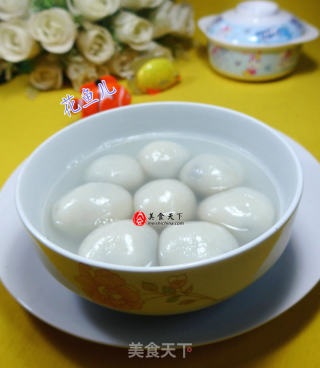 芝麻猪油馅汤圆