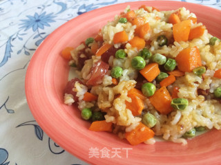 炒饭的做法