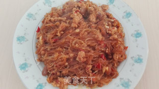 麻辣鲜香的蚂蚁上树的做法