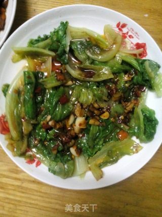 蒜香生菜的做法