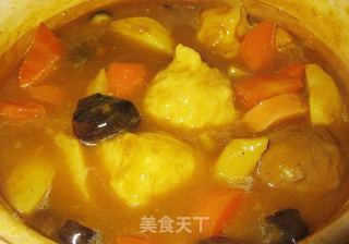 简单易做的咖喱牛肉丸的做法