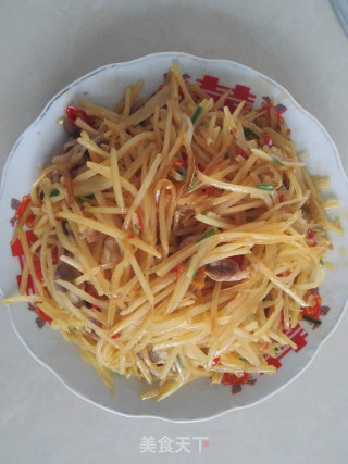 酸辣土豆丝的做法