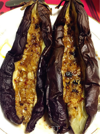 豆豉蒜蓉香烤茄子的做法