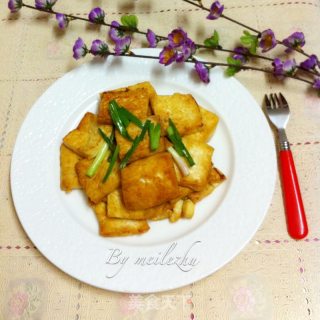 葱香豆腐的做法