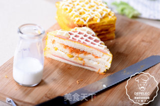 德普烤箱食谱——黄金三明治的做法