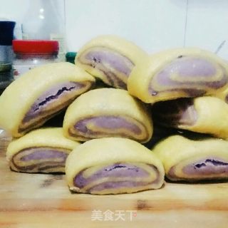 南瓜紫薯馒头的做法